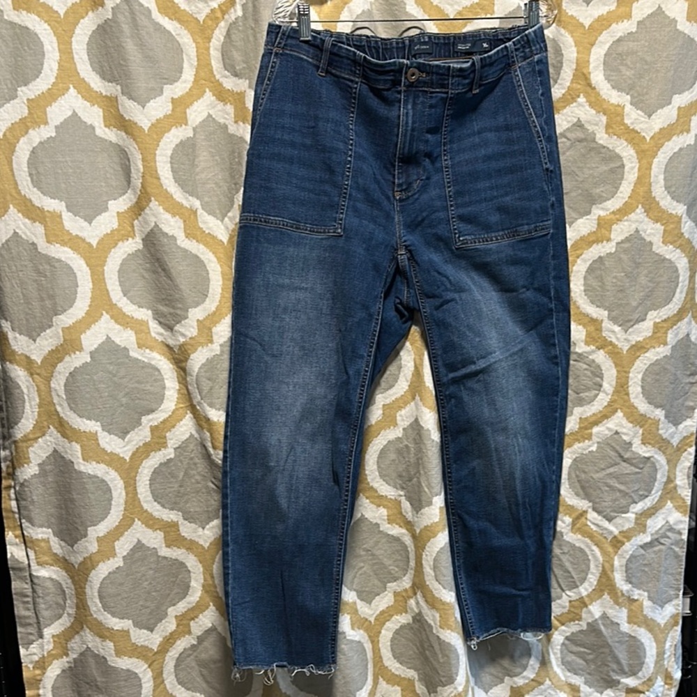 J. Jill Blue Straight Leg Jeans Classic Fit